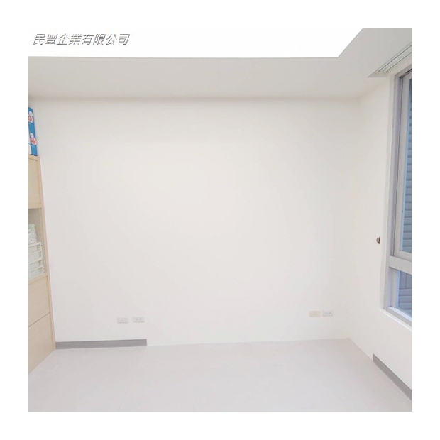 金城路劉先生-局部工程-施工實景，電視櫃拆除與批土翻新